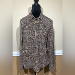 Michael Kors leopard print top.